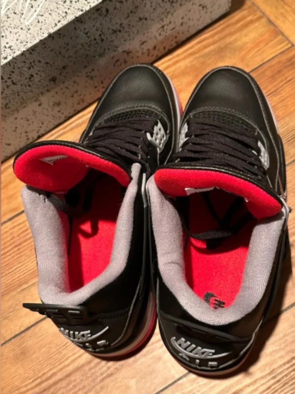Nike Air Jordan 4 Bred Reimagined